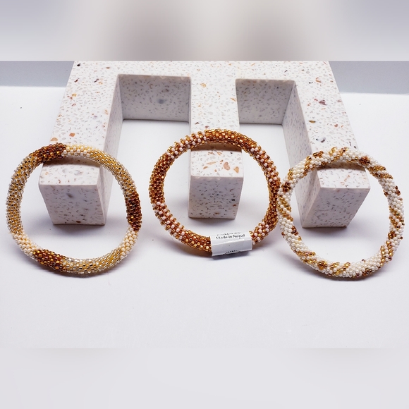 CAIRO -Original Roll-On® Bracelets, 7" round, made in Nepal #3 (pieces) - Picture 5 of 7